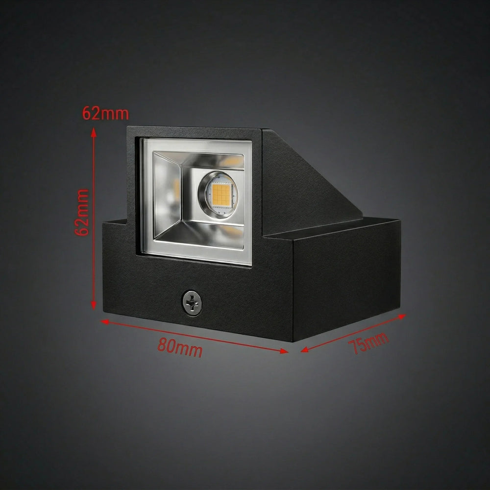 Modern Outdoor Wall Light – Waterproof LED Downlight Accent Light