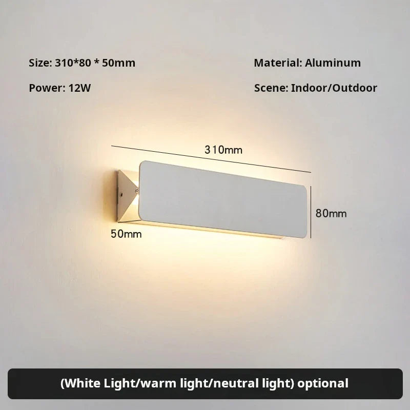 bioLine LED Up & Down Wall Light – Modern Indoor Sconce