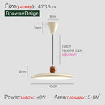 Astra Saucer Chandelier – Retro Cream Style UFO LED Dining
