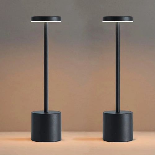 Aero Trumpet Cordless Table Lamp – Luxury Rechargeable Hourglass LED Touch Desk Light