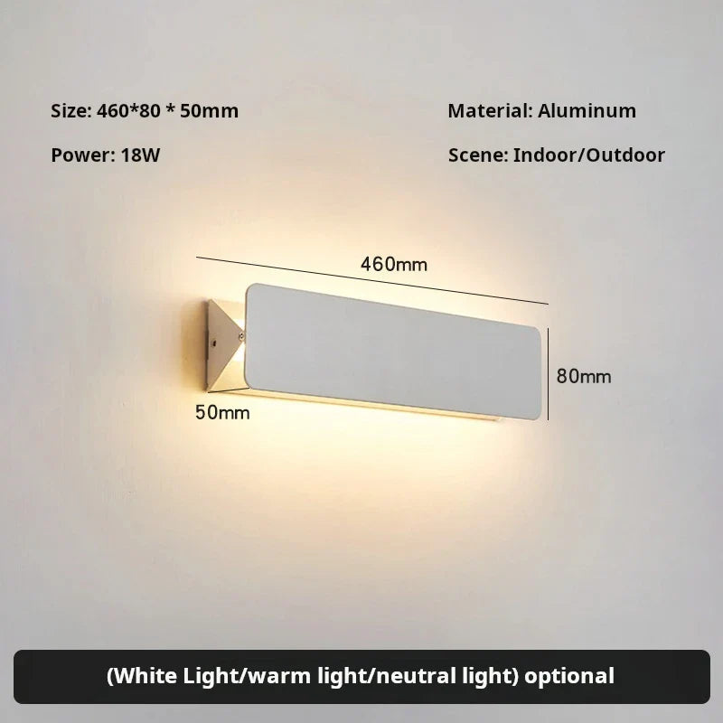 bioLine LED Up & Down Wall Light – Modern Indoor Sconce