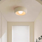 Kora Organic Flush-Mount Light – Wabi-Sabi Textured LED