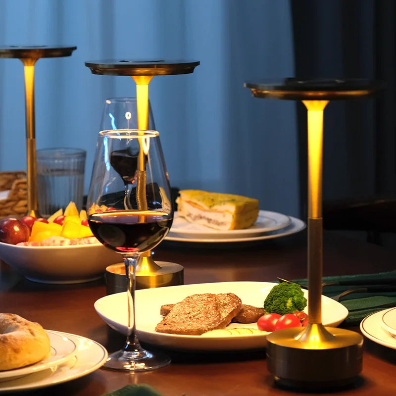 LED Charging Desk Lamp Restaurant Decoration Atmosphere