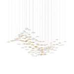 Tidal Art Glass Cluster Pendant – Sculptural Multi-Light