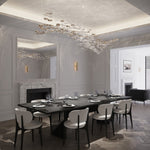 Tidal Art Glass Cluster Pendant – Sculptural Multi-Light