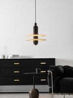 Saturn Alabaster Pendant Light
