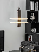 Saturn Alabaster Pendant Light