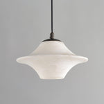 Saucer Alabaster Pendant Light