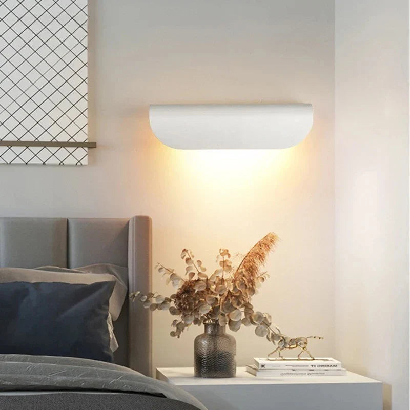 Waterproof Outdoor Led Wall Lamp Exterior Porch Gardern Living Room Home Decoration Sconce Nodic Indoor Aluminum Lights