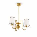 Scalloped Shade Chandelier