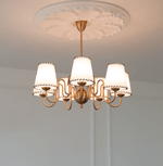 Scalloped Shade Chandelier
