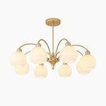 Sculptural Glass Chandelier