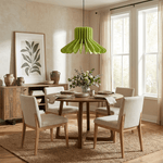 Sculptural Layered Felt Pendant Lamp