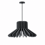 Sculptural Layered Felt Pendant Lamp