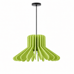 Sculptural Layered Felt Pendant Lamp