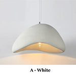 Kira Organic Wabi-Sabi Hanglamp – Minimalistische LED Hanglamp met Getextureerd Travertin-Effect