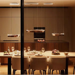 Crescenta Split-Halo Chandelier – Nordic Luxury Open Ring LED Pendant Lamp