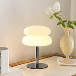 Orbit Space-Age Mushroom Lamp – Retro Translucent Mid-Century LED Acrylic Table Light