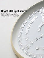 Astra Saucer Chandelier – Retro Cream Style UFO LED Dining