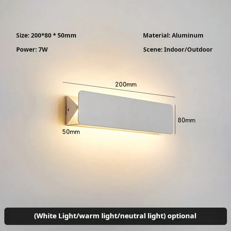 bioLine LED Up & Down Wall Light – Modern Indoor Sconce