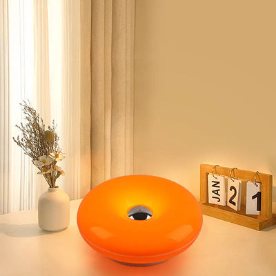 Torus Dual-Mount Donut-Lampe – Kreative kabellose Glas-LED-Schreibtisch- und Wandleuchte