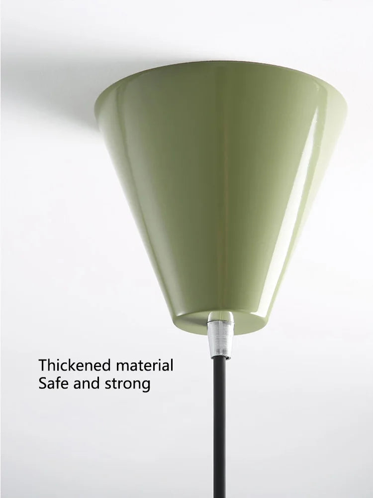 Astra Saucer Chandelier – Retro Cream Style UFO LED Dining