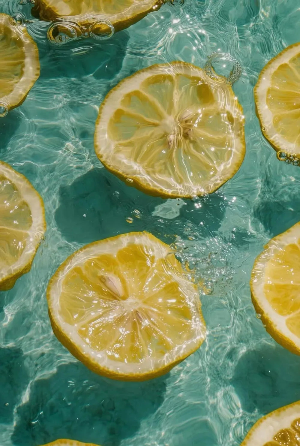 Italienische Zitrone Orange Küstenstrand-Wellenlandschaft Schwimmbad Poster Leinwandmalerei Wandkunst Bilder Wohnkultur