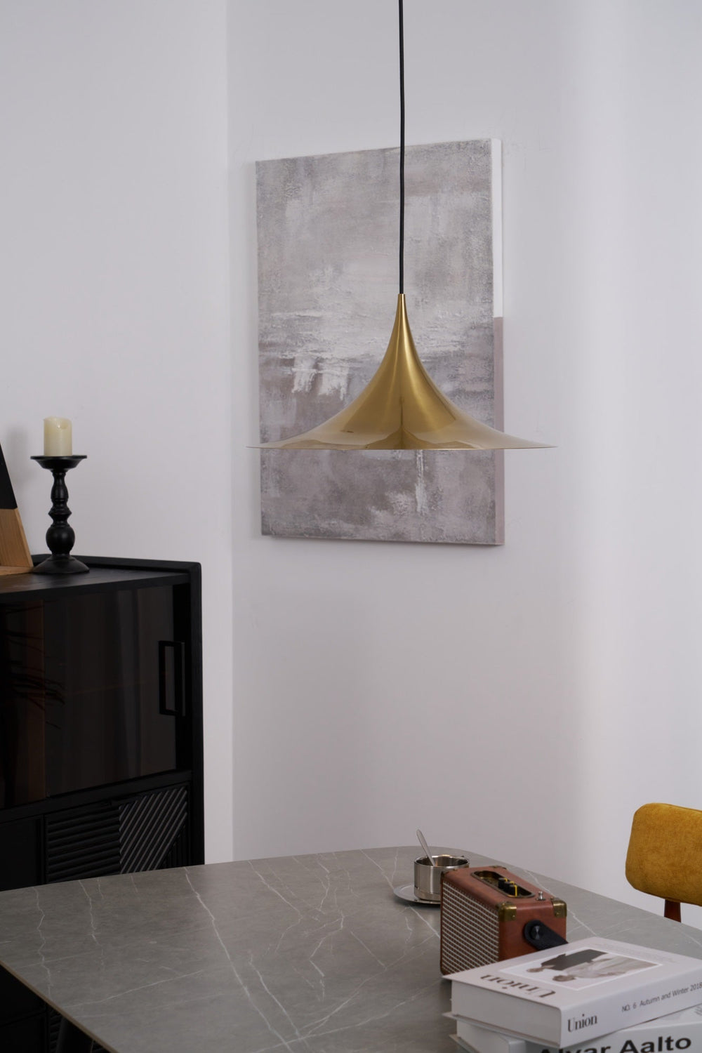 Semi Swag Pendant Light