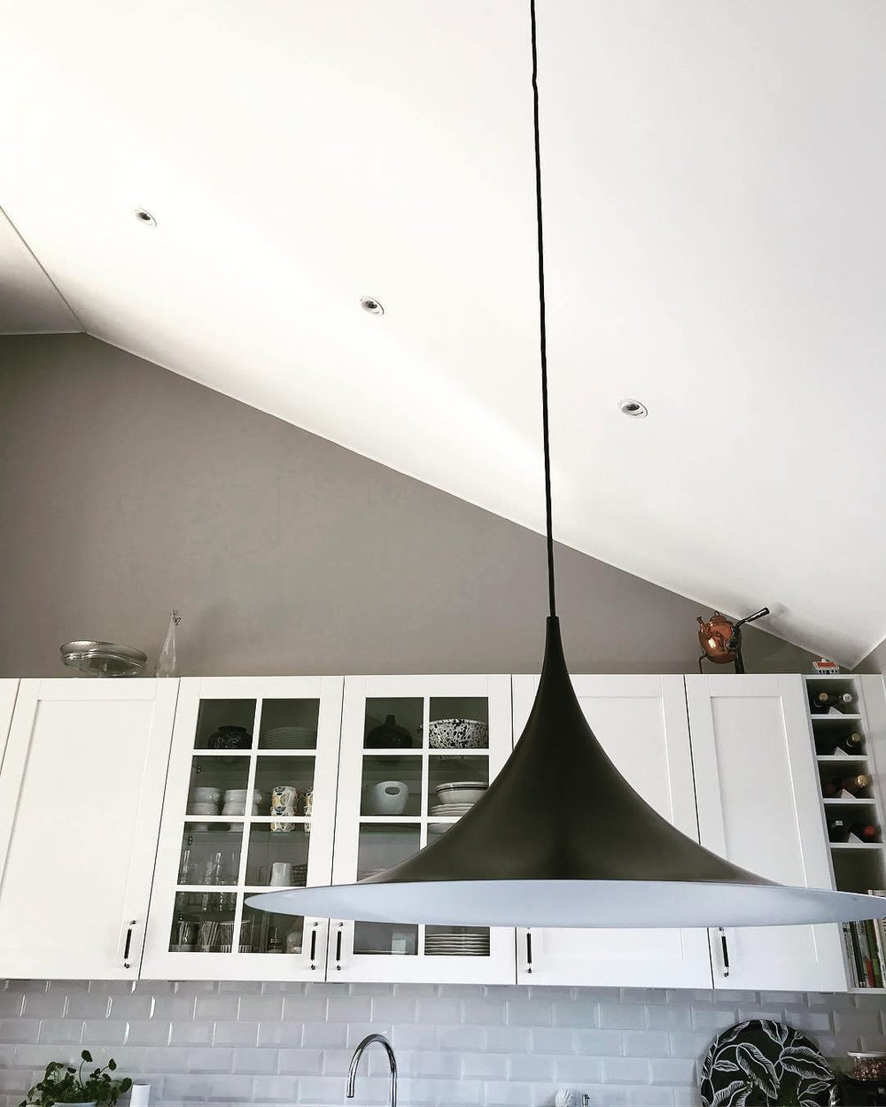 Semi Swag Pendant Light