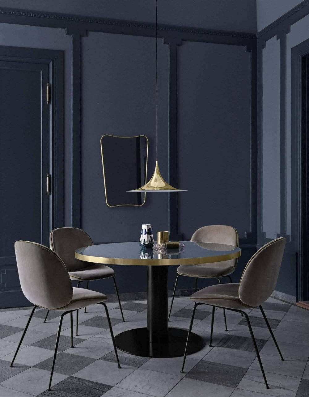 Semi Swag Pendant Light