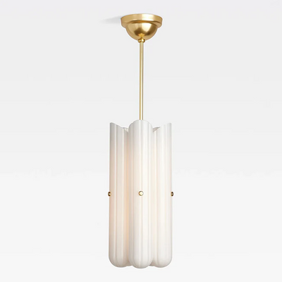 Seraphine Fluted Glass Pendant Light Chandelier Lumaris