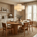 Seraphine Fluted Glass Chandelier