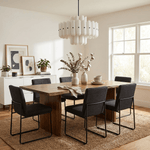 Seraphine Fluted Glass Chandelier