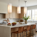 Seraphine Fluted Glass Pendant Light