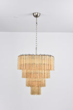 Serava Cascade Glass Chandelier