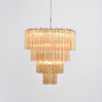 Serava Cascade Glass Chandelier