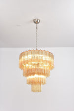 Serava Cascade Glass Chandelier