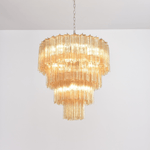 Serava Cascade Glass Chandelier
