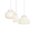 Serica Trio Silk Collection Pendant Lamp