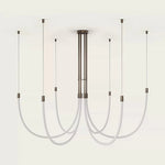 Serpentine Halo Chandelier