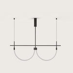 Serpentine Halo Chandelier