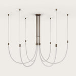 Serpentine Halo Chandelier