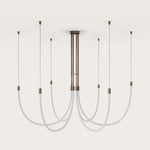Serpentine Halo Chandelier