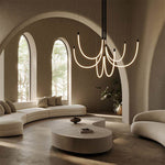 Serpentine Halo Chandelier