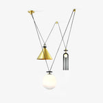 Geometric Shape Art Modern Chandelier