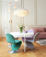 Round Shell Chandelier