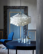 Round Shell Chandelier
