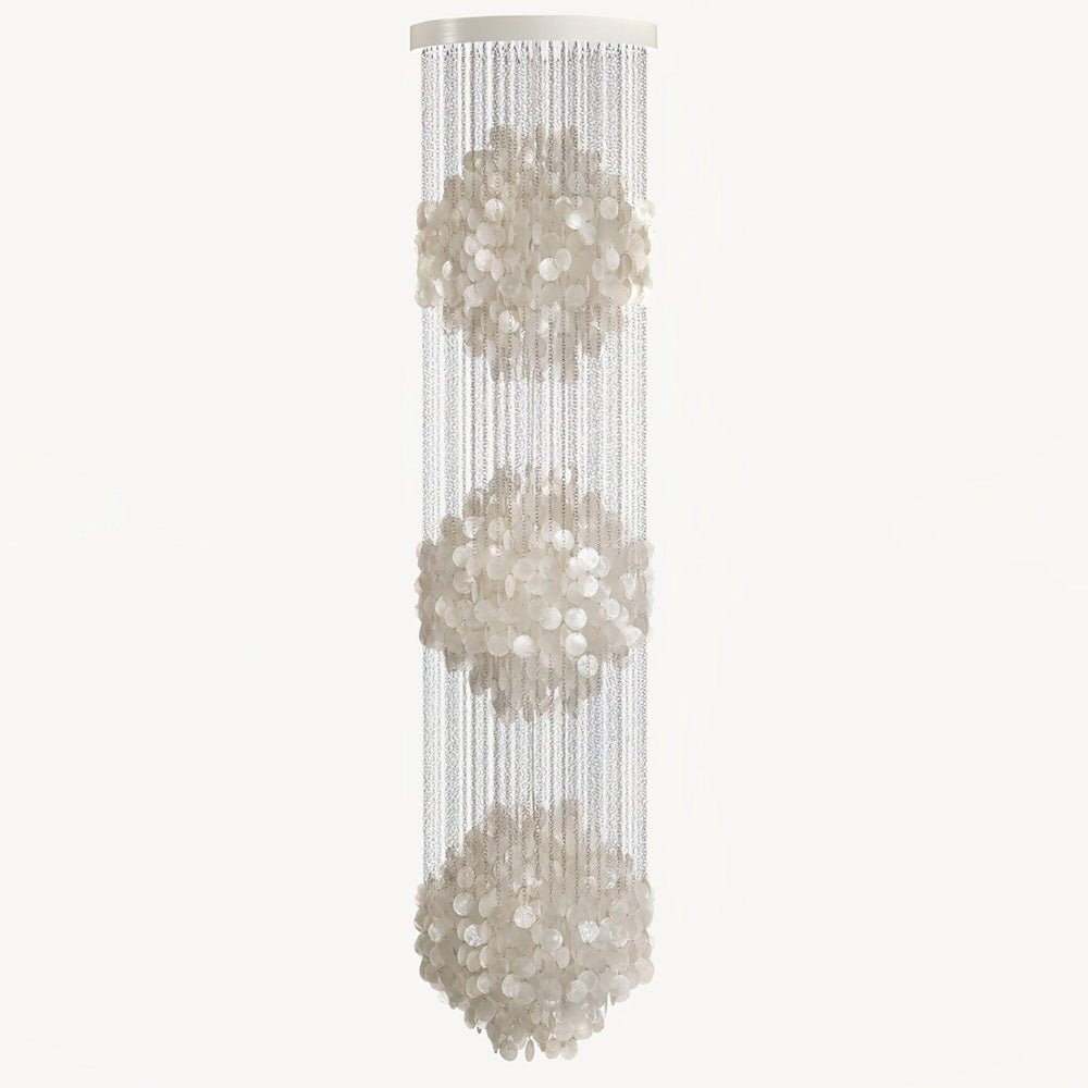 Shell Waterfall Chandelier