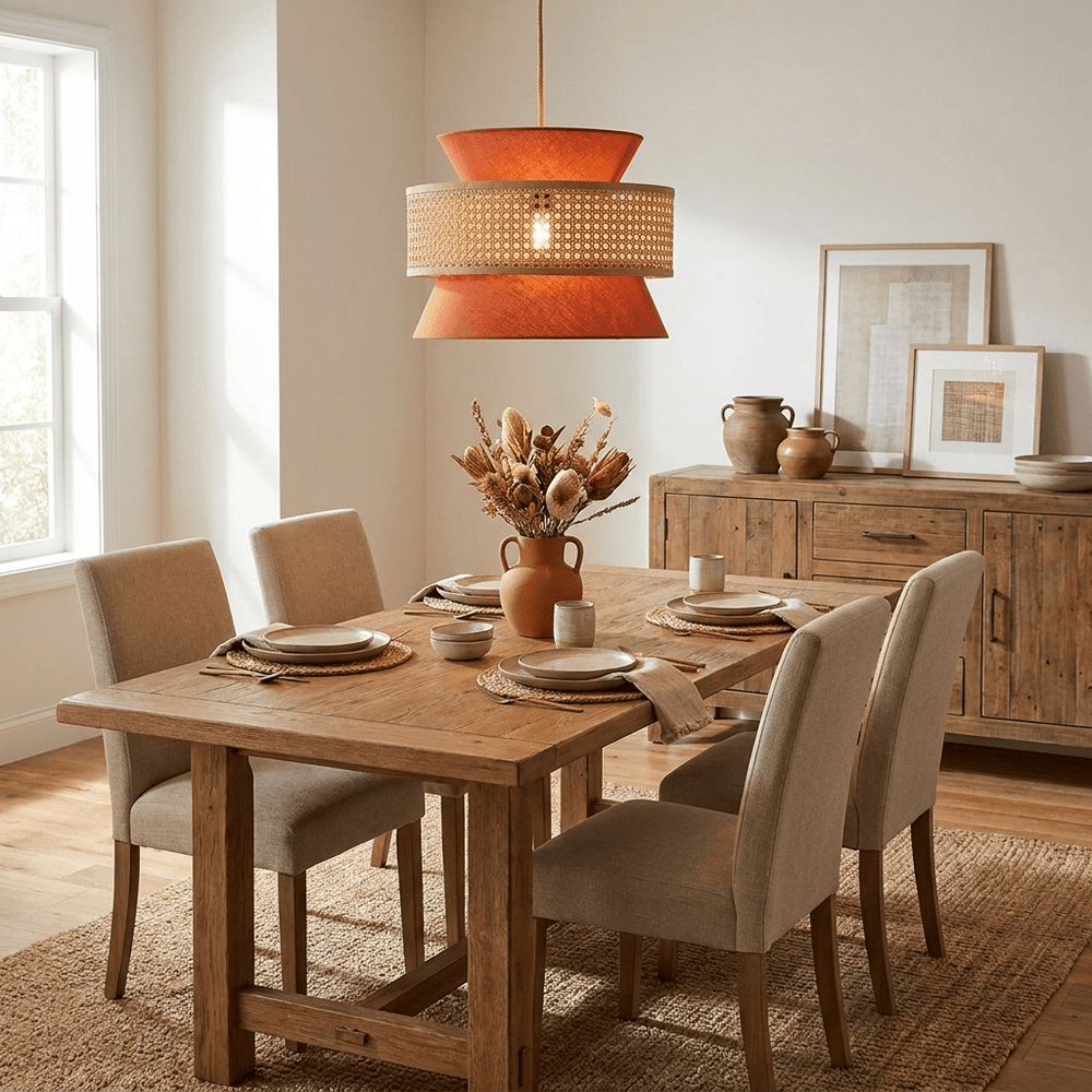 Sienna Rattan Pendant Light