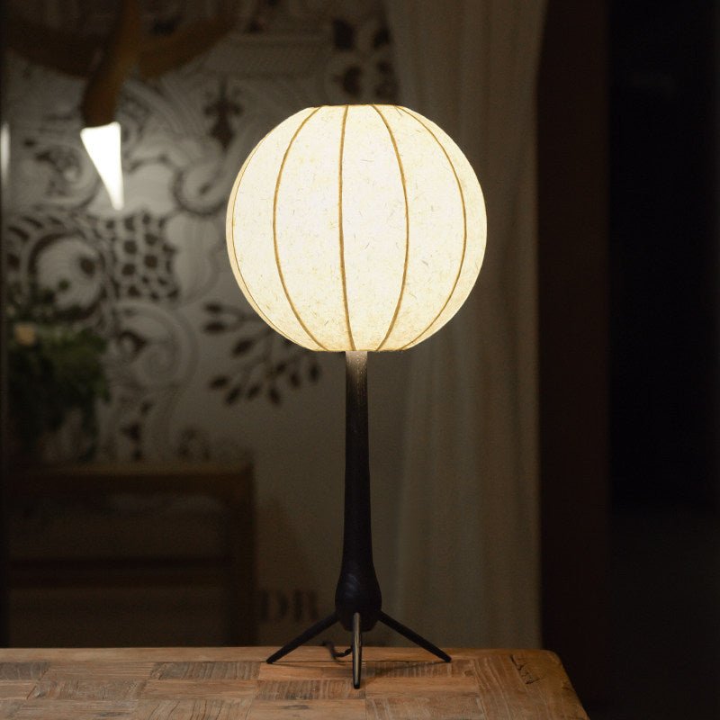 Silk Lantern Table Lamp